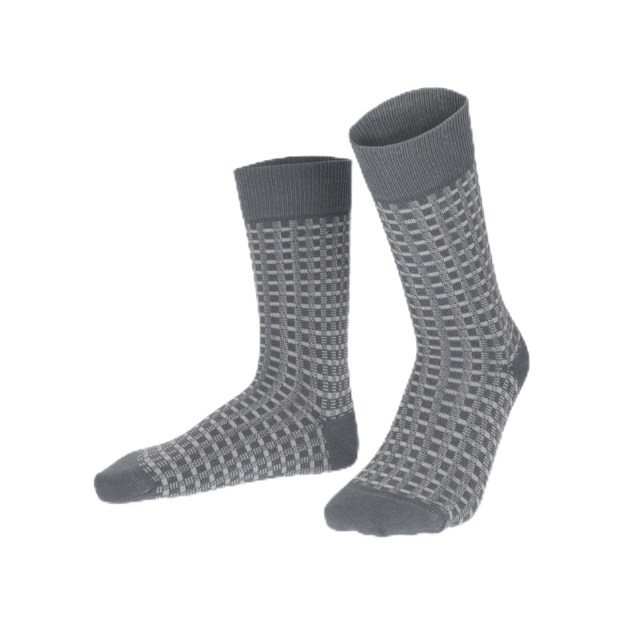 hudson-link-socken-herren-karo-blau-39-42 image 1