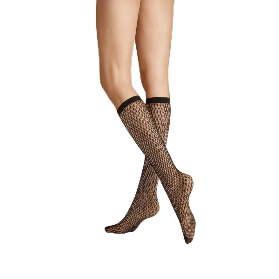 hudson-net-strumpfhose-damen-schwarz-37-den-netz-muster image 1