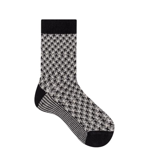 hudson-houndstooth-socken-wollmix-rosa-39-42 image 7