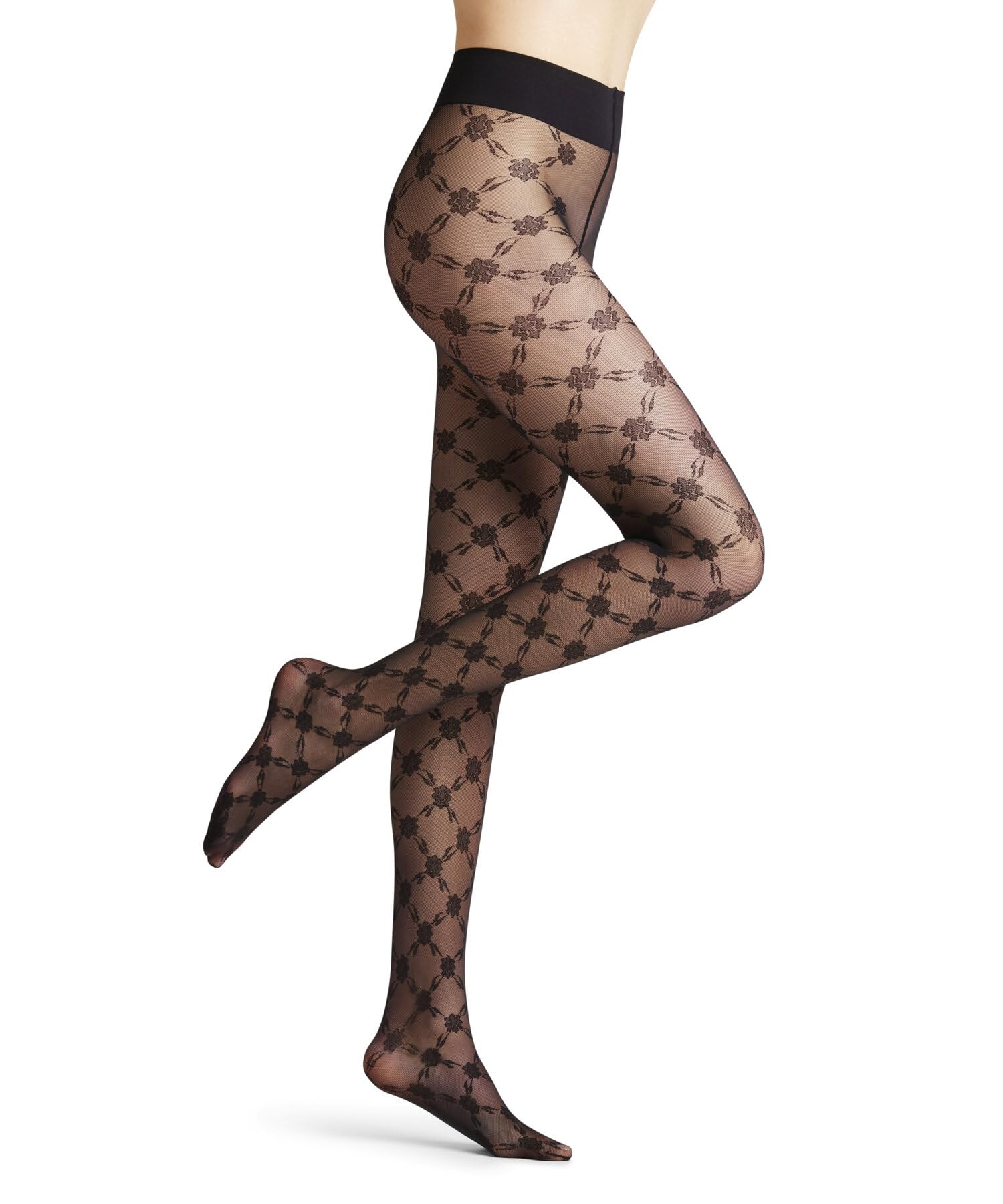 falke-naked-grace-20-den-strumpfhose-champagne-gemustert image 7