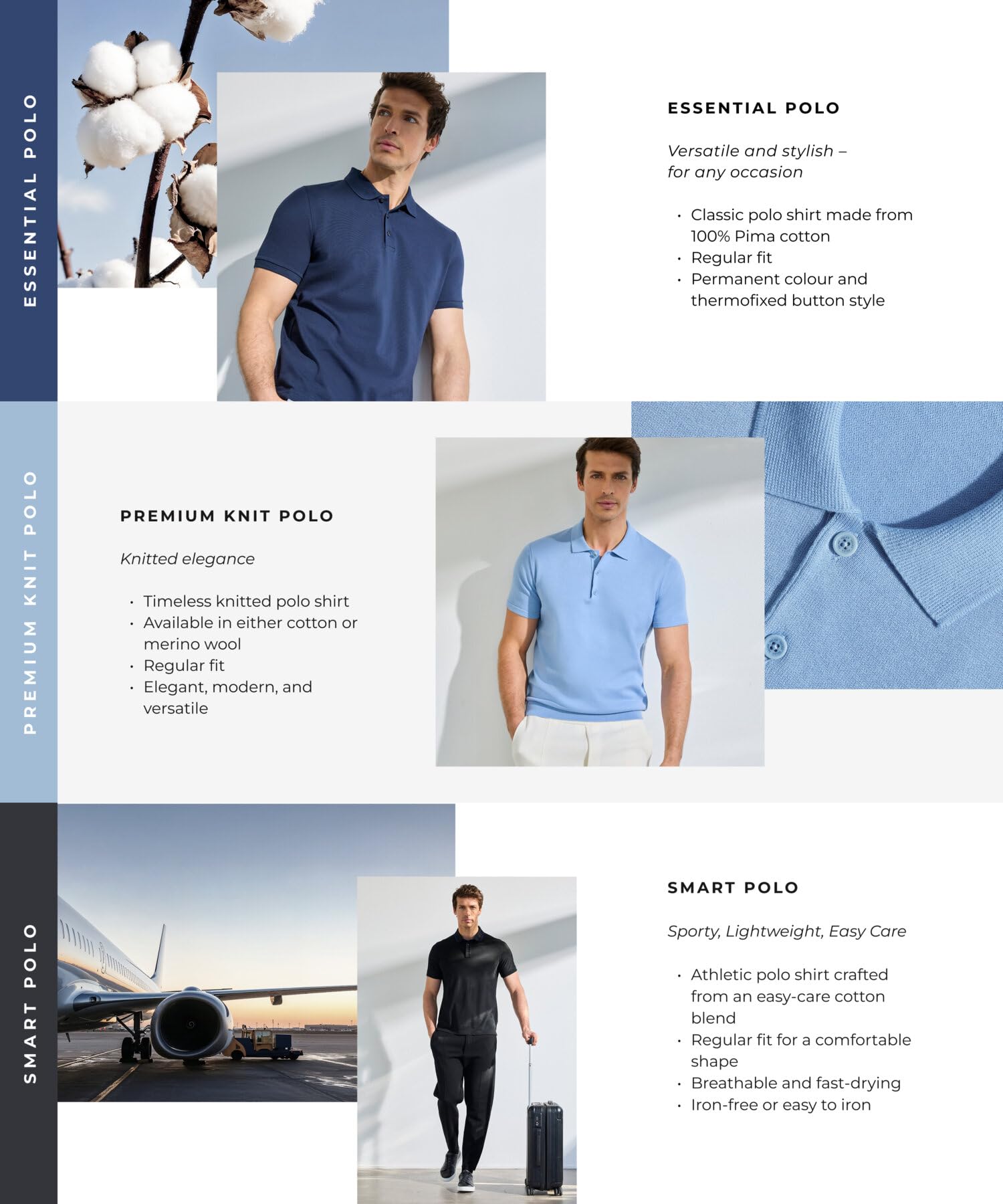 falke-basic-herren-poloshirt-piqu-pima-baumwolle-wei image 5