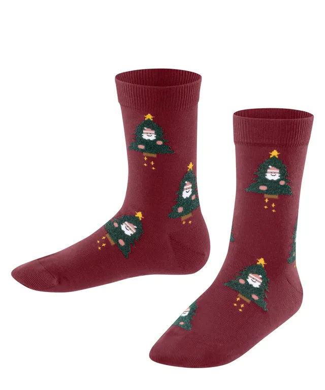 falke-santas-spacerocket-kindersocken-baumwolle-rot-1-paar image 1