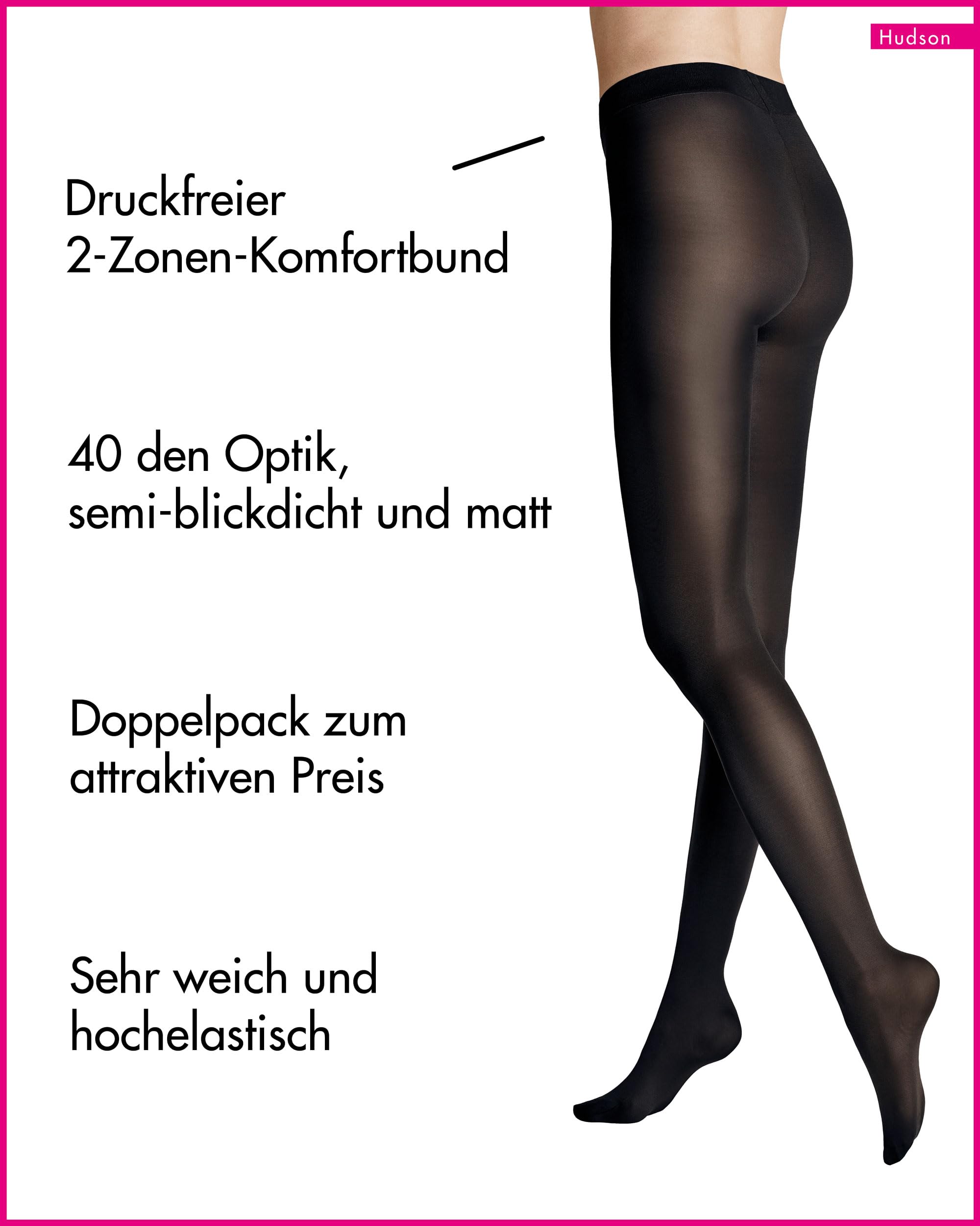 hudson-simply-40-strumpfhose-matt-40-den-2er-pack image 2