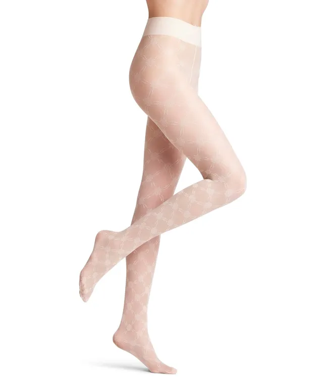 falke-naked-grace-20-den-strumpfhose-champagne-gemustert image 1