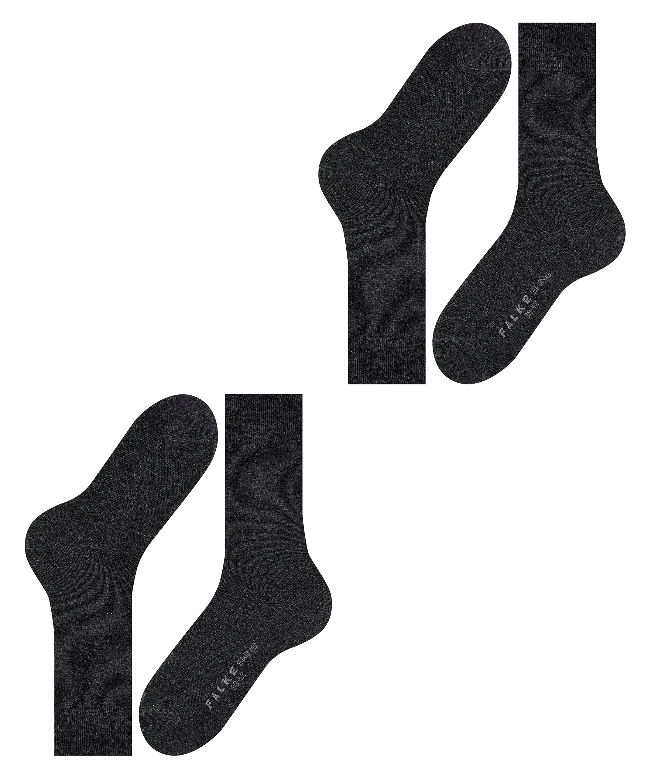 falke-swing-socken-herren-schwarz-2er-pack-baumwolle image 5