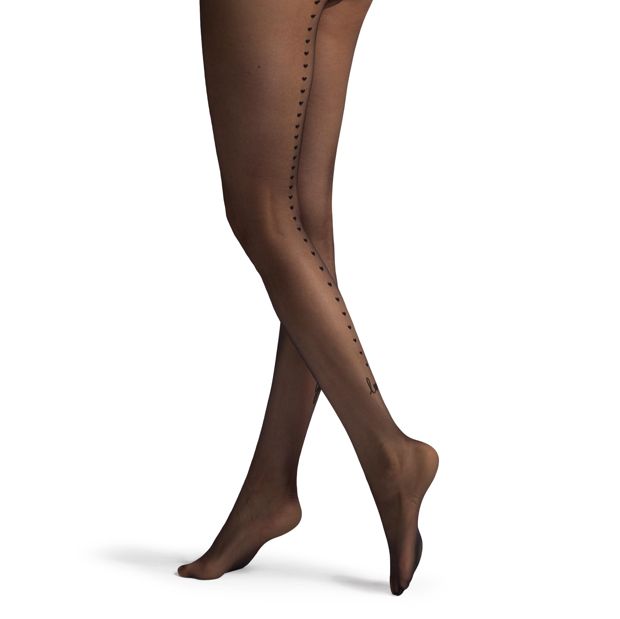 hudson-love-you-strumpfhose-herz-naht-gr-40-42 image 1