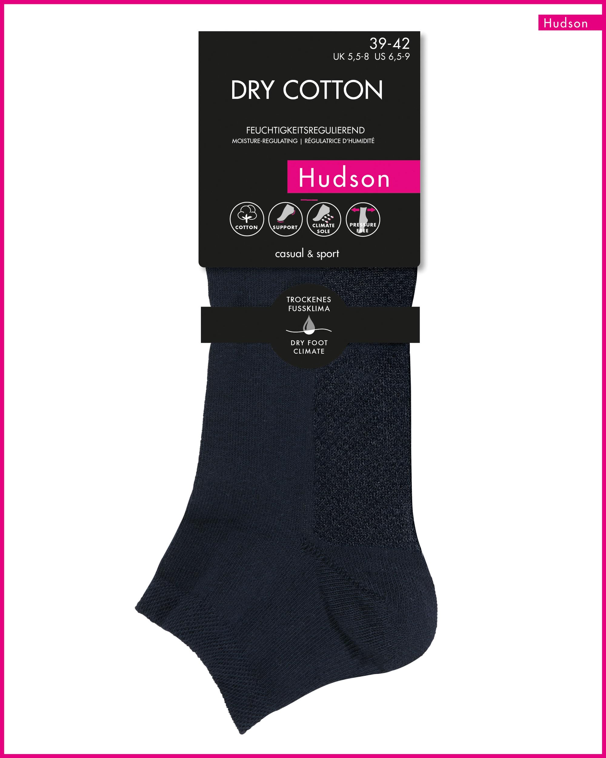 hudson-dry-cotton-sneaker-socken-herren-wei-39-42 image 6