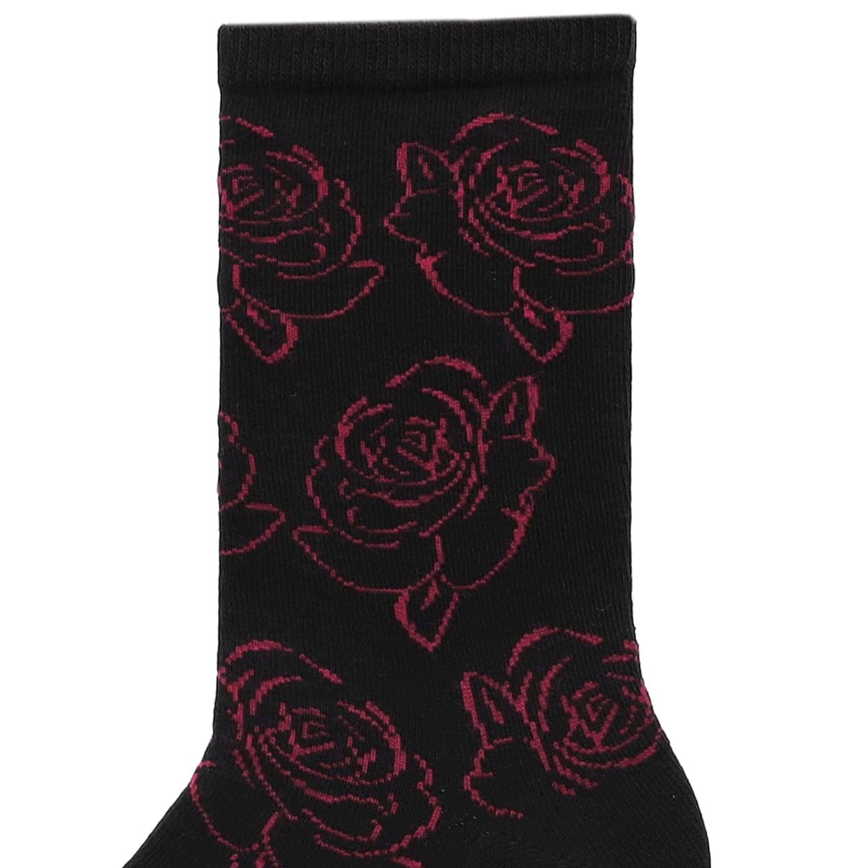 hudson-playful-flower-damen-socken-2er-pack-schwarz-35-38 image 4