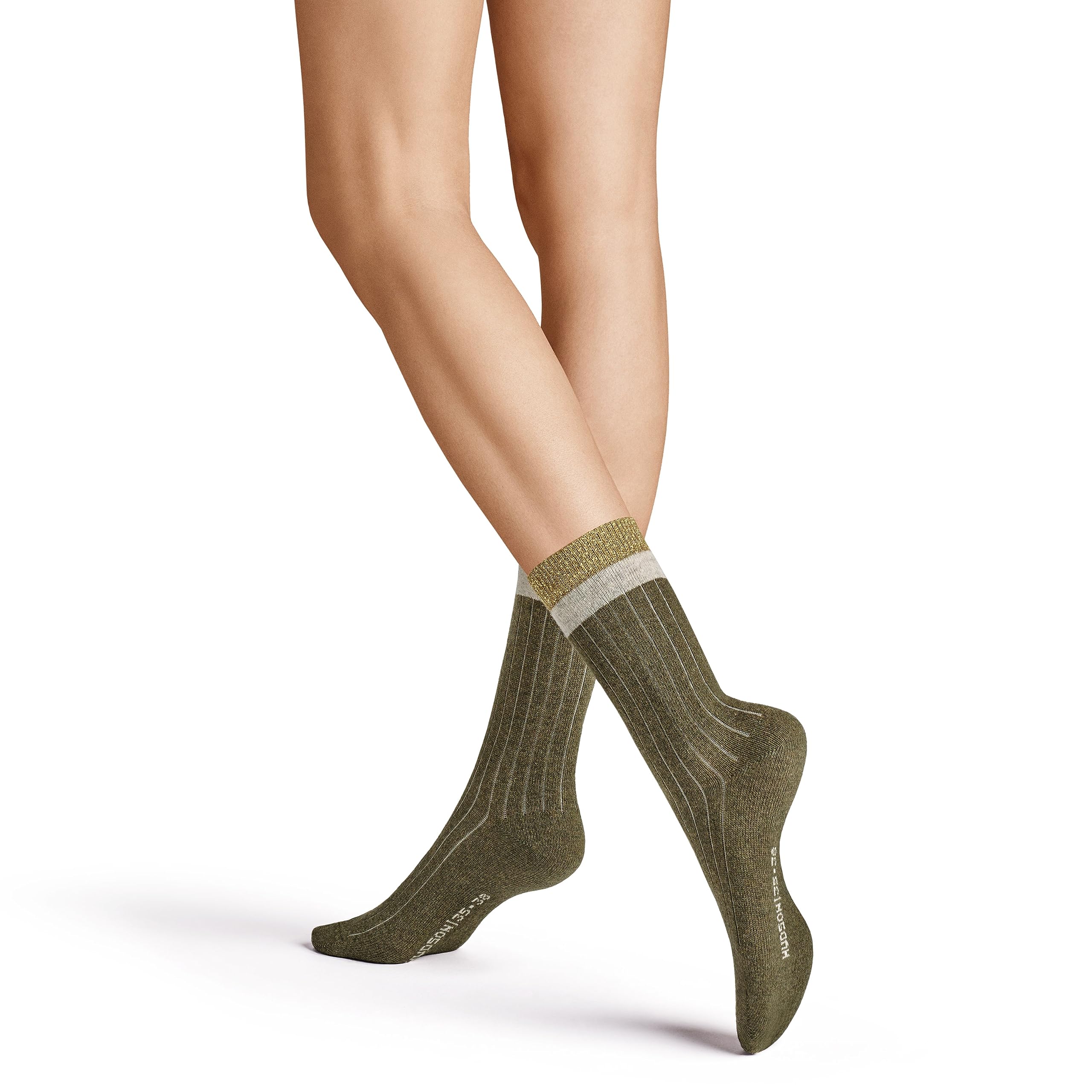 hudson-fluffy-sod-stricksocken-rust-red-rippe-gl-nzend image 3