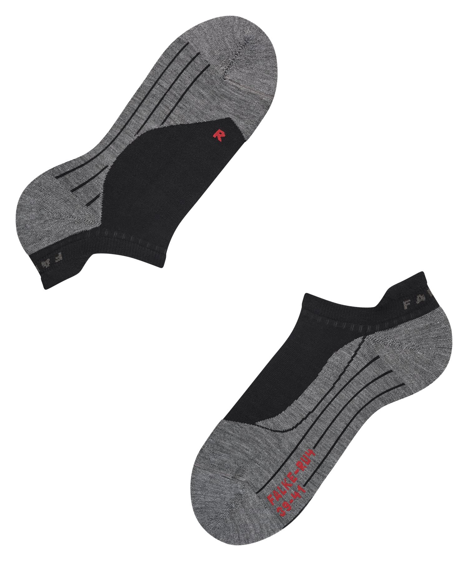 falke-ru4-invisible-herren-f-linge-schwarz-baumwolle image 7