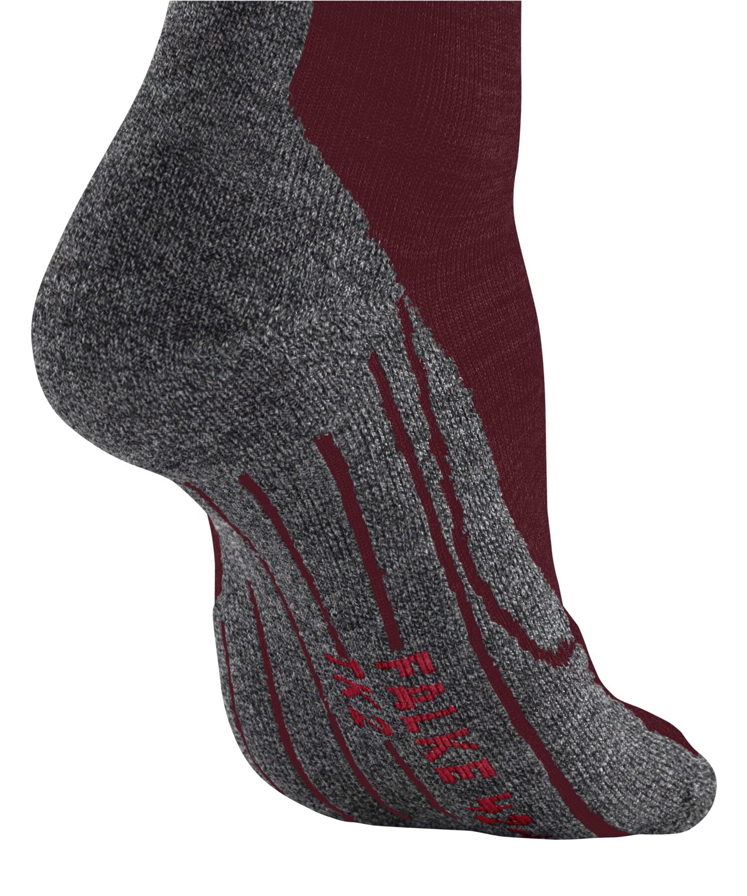 falke-tk2-explore-damen-wandersocken-rot-1-paar-wolle image 5