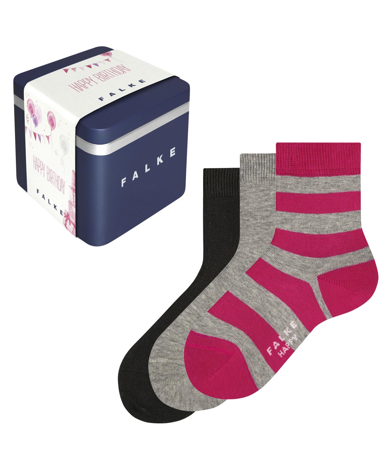 falke-happy-kindersocken-baumwolle-3er-pack-mehrfarbig image 8