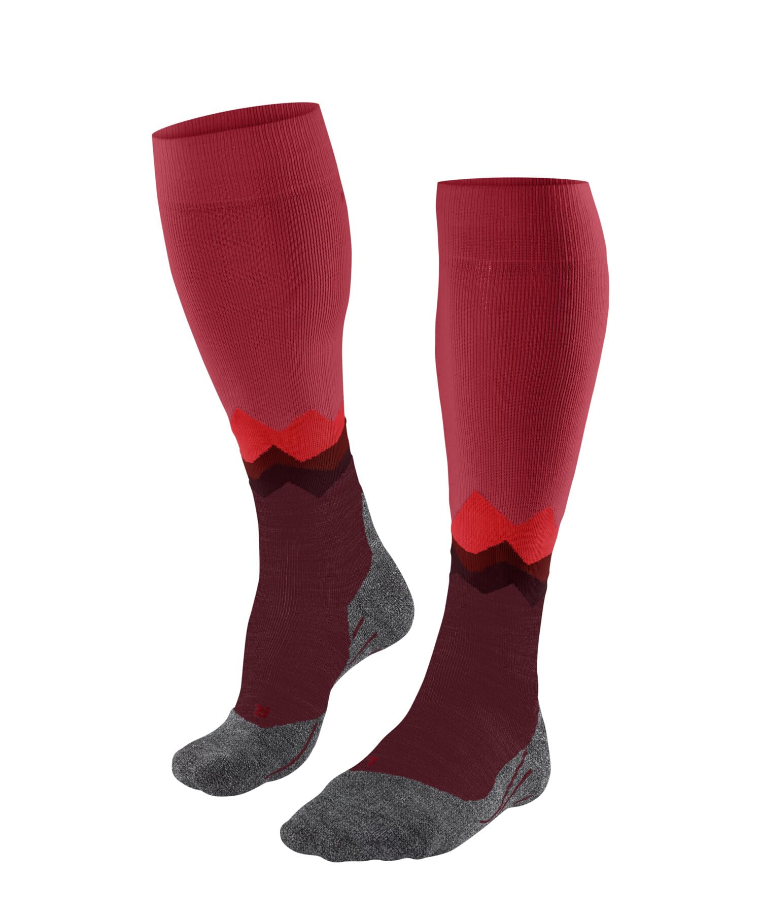 falke-tk2-explore-damen-wandersocken-rot-1-paar-wolle image 1