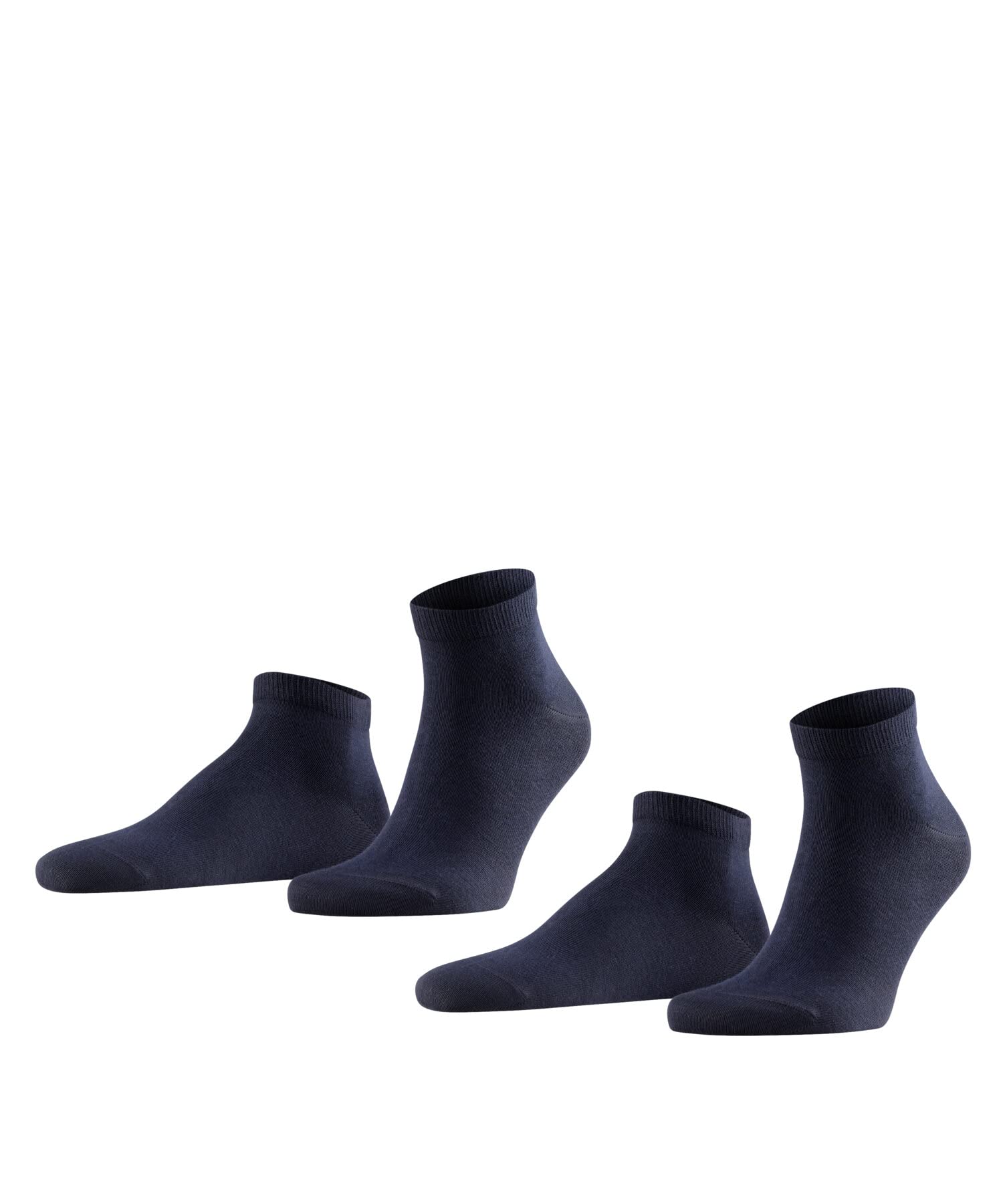 falke-happy-sneakersocken-herren-baumwolle-schwarz-2-paar image 7