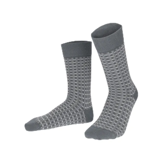 hudson-link-socken-herren-karo-blau-39-42 image 1