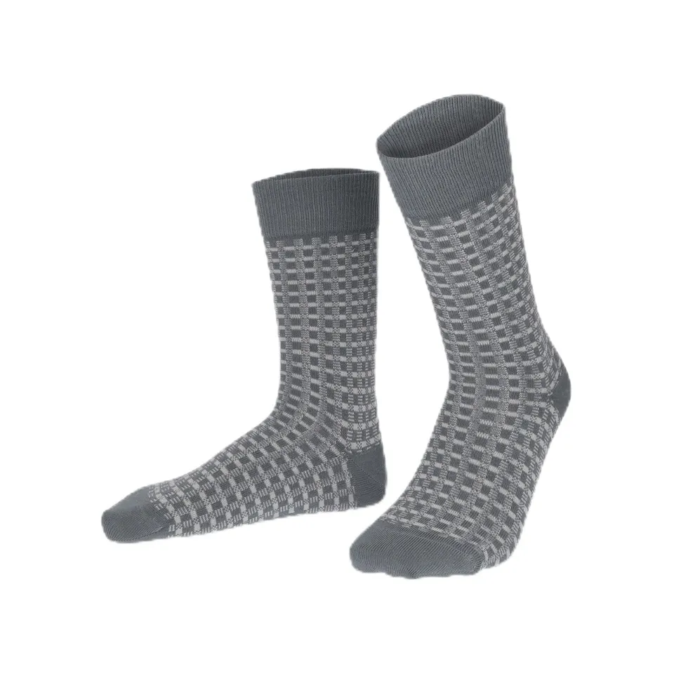 hudson-link-socken-herren-karo-blau-39-42 image 1