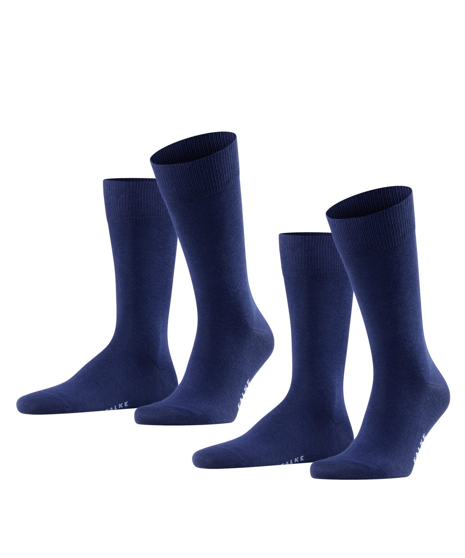 falke-happy-herrensocken-grau-39-42-baumwolle-2-paar image 1