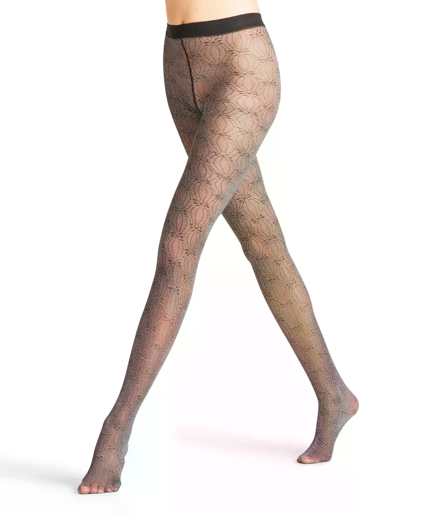 falke-glitzy-bow-50-den-strumpfhose-damen-schwarz image 6