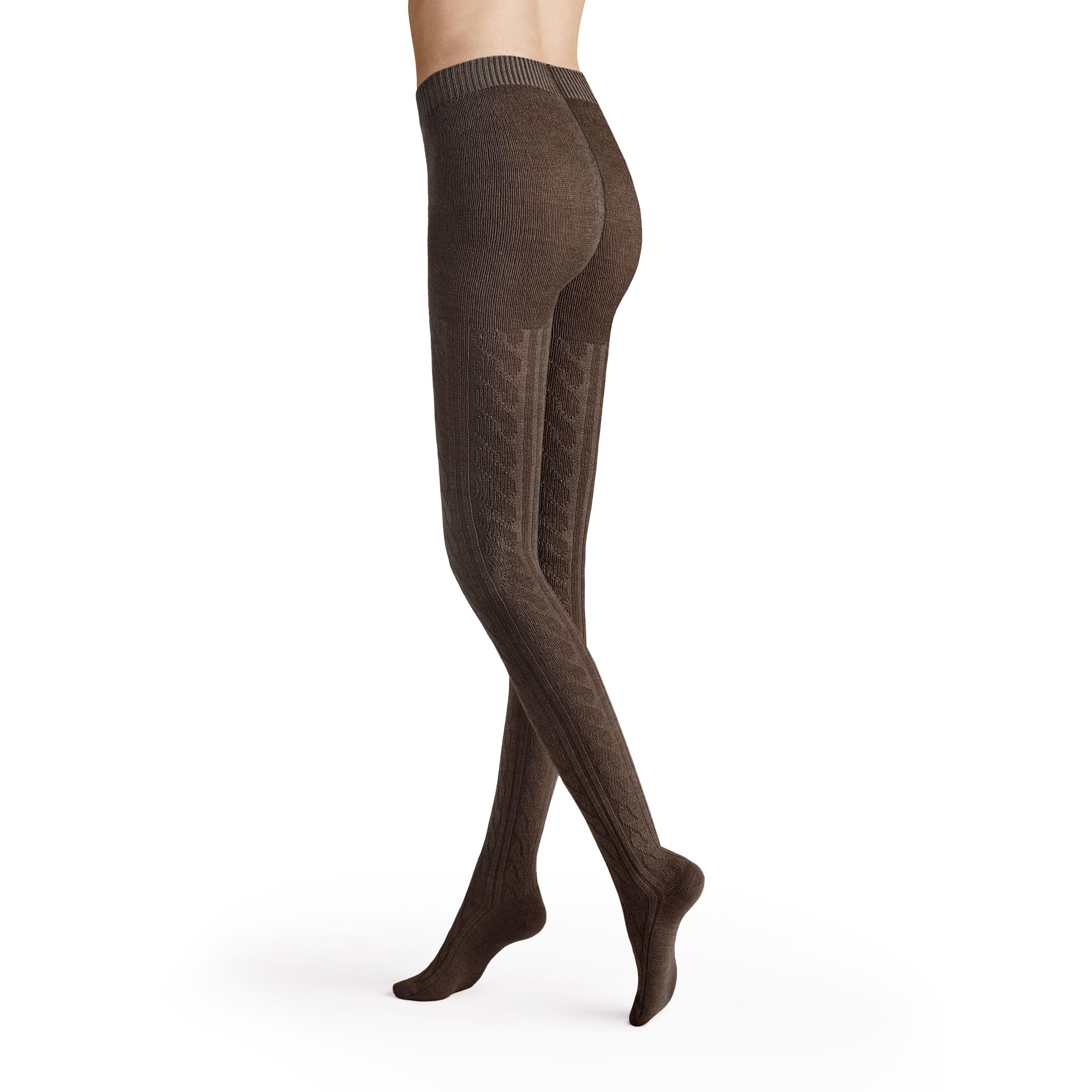 hudson-winter-plait-strumpfhose-damen-zopf-schwarz image 8