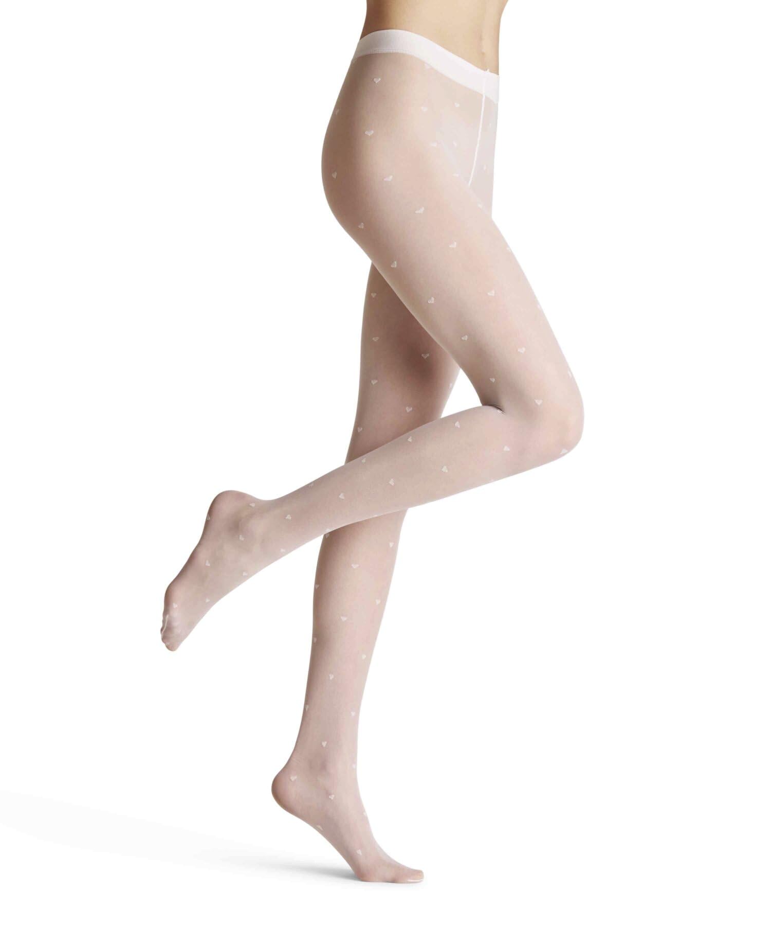 falke-x-kaviar-gauche-strumpfhose-l-herzchenmuster image 1