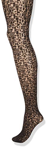 hudson-square-fashion-50-den-strumpfhose-schwarz-38-40-kariert image 4
