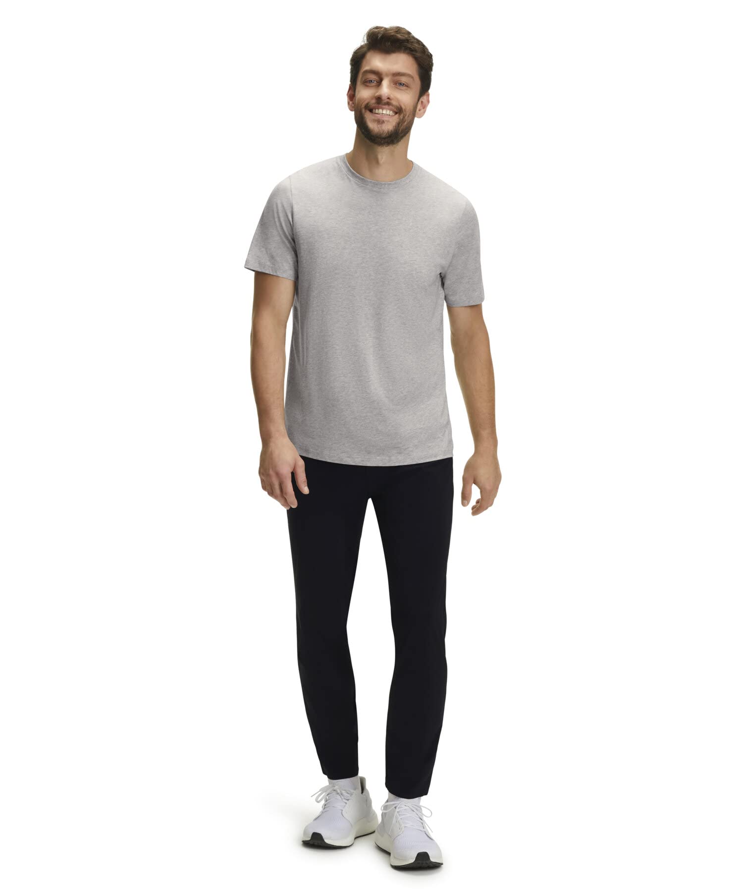 falke-core-logo-t-shirt-herren-schwarz-l-lyocell image 4