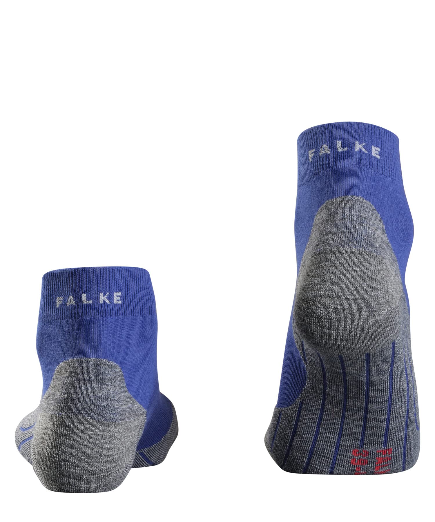 falke-ru4-endurance-short-laufsocken-blau-baumwolle image 2