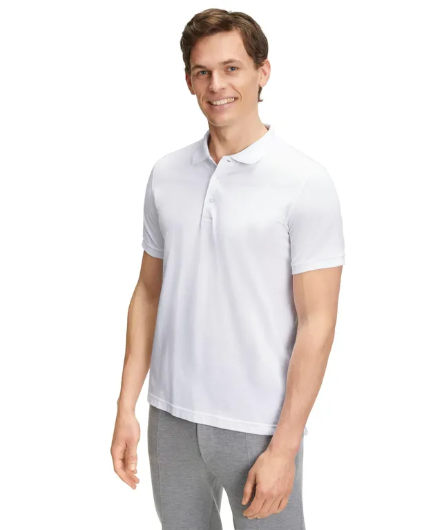falke-basic-herren-poloshirt-piqu-pima-baumwolle-wei image 1