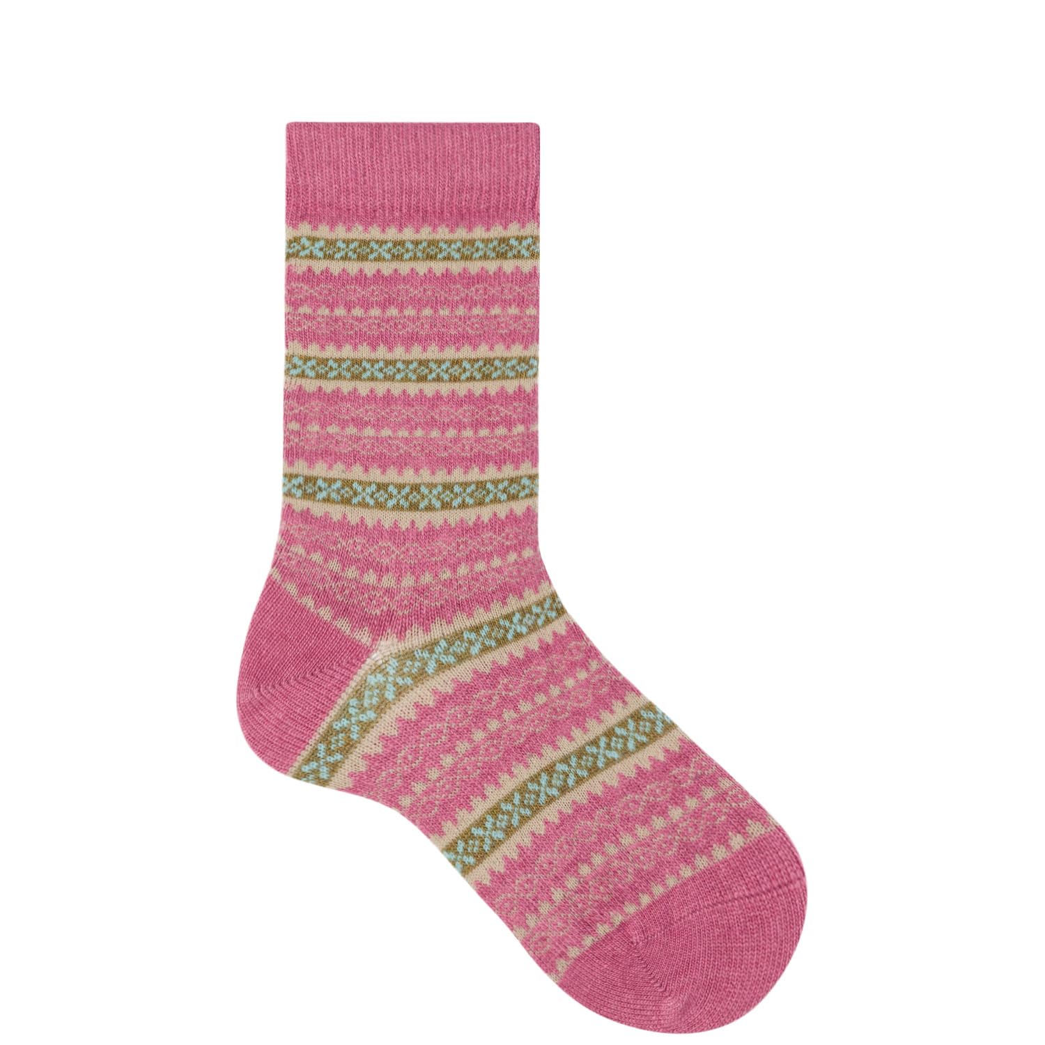 hudson-nordic-fashion-socke-deep-red-1er-pack-muster image 5