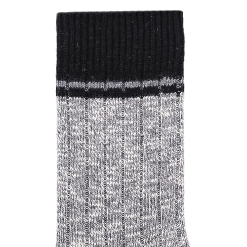 hudson-cozy-slub-herrensocken-druckfrei-schwarz-43-46 image 5