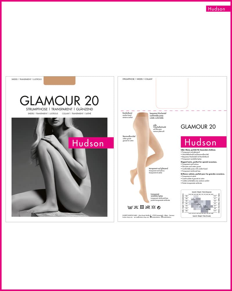 hudson-glamour-20-strumpfhose-transparent-caramel-20-den image 4