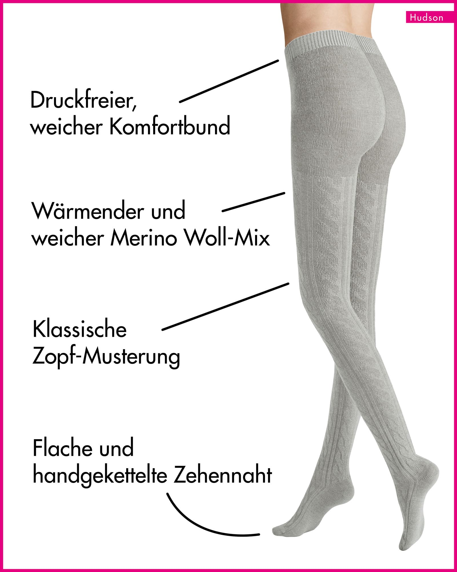 hudson-winter-plait-strumpfhose-damen-zopf-schwarz image 2