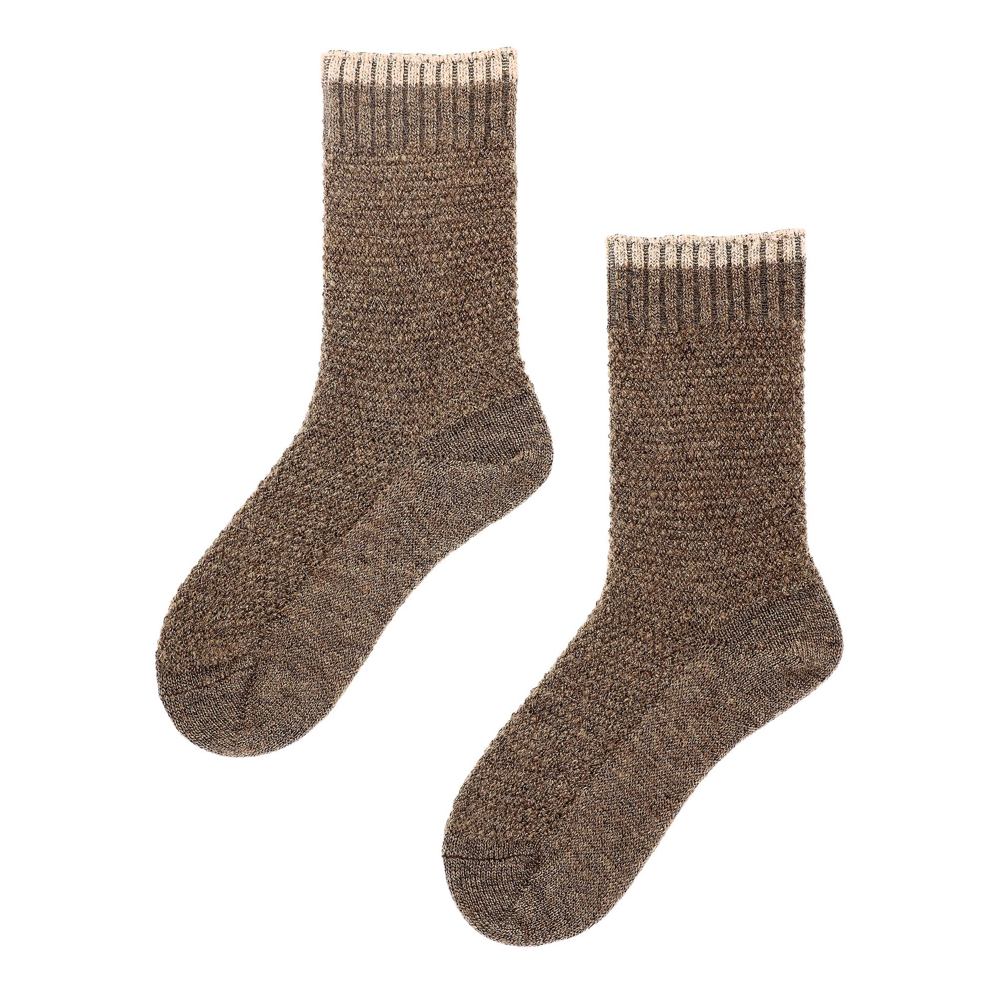 hudson-bubble-glitzer-socken-burnt-orange-damensocken image 4