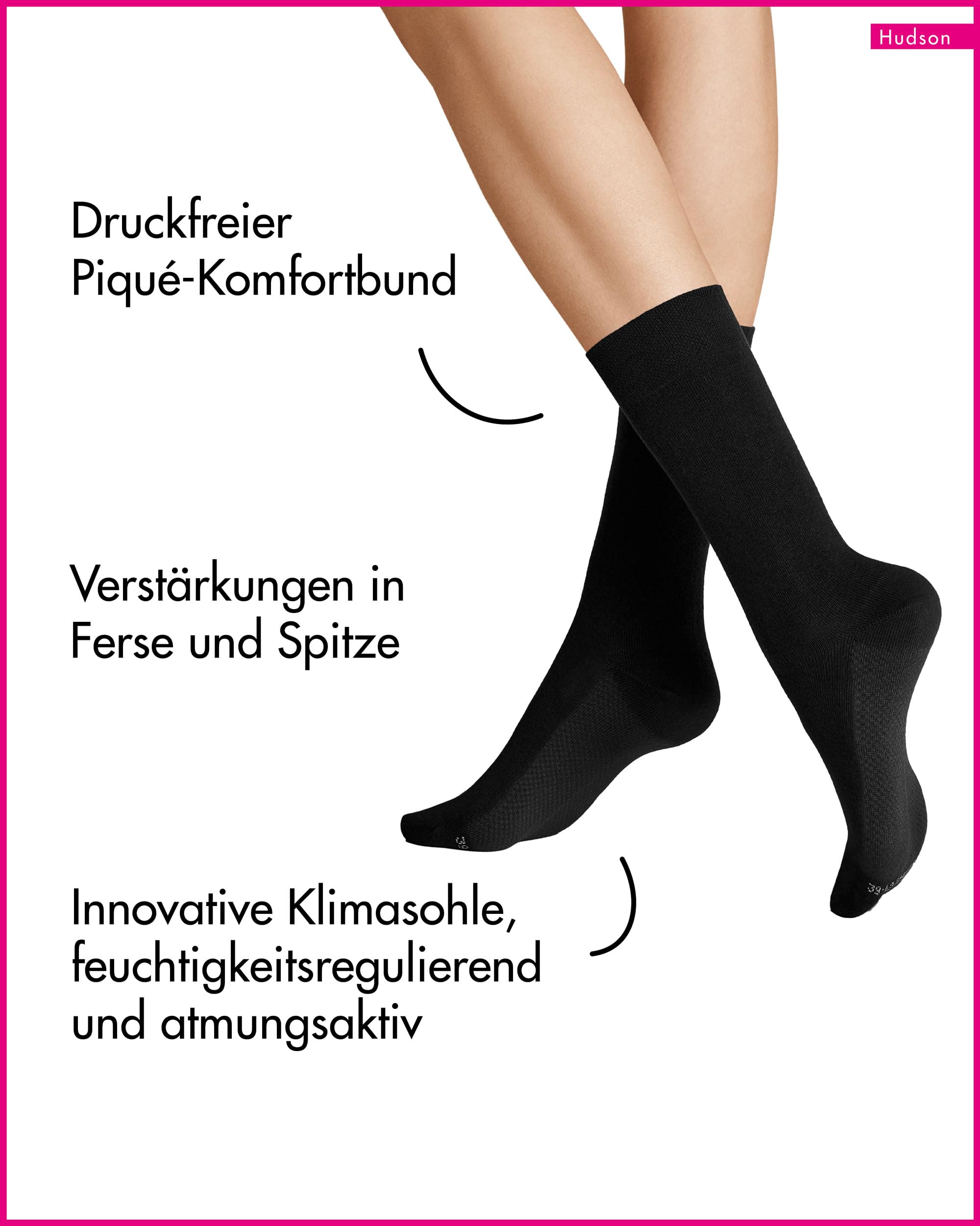 hudson-dry-cotton-damensocken-black-0005-klimaregulierend image 3