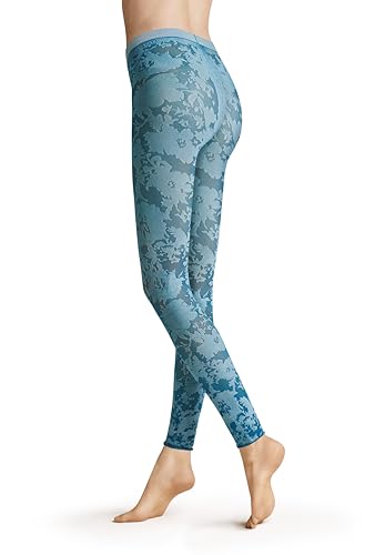 hudson-spider-floral-blumenmuster-leggings-40-den-schwarz-38-40 image 4