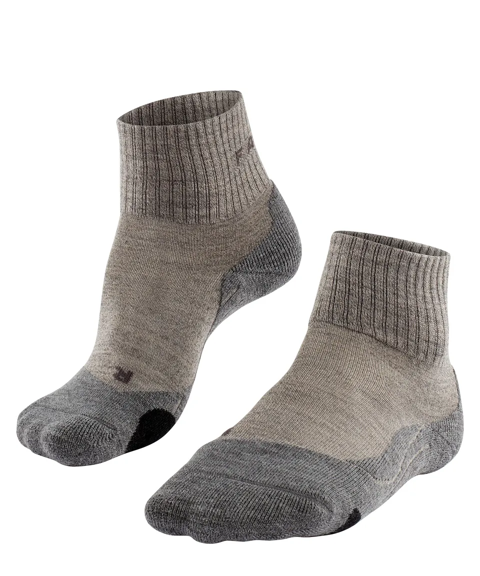 falke-tk2-wool-short-wandersocken-kitt-mouline-merino image 1