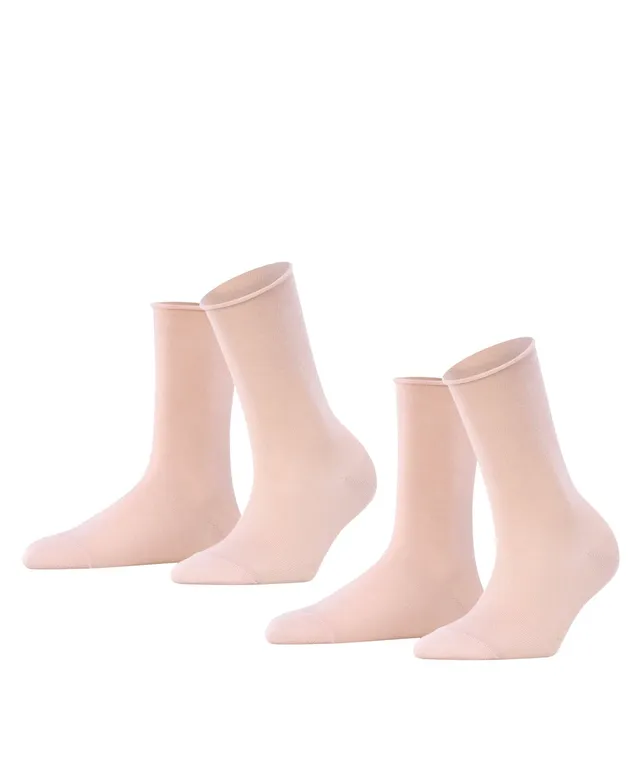 falke-happy-socken-damen-rosa-2-paar-baumwolle-blossom image 1