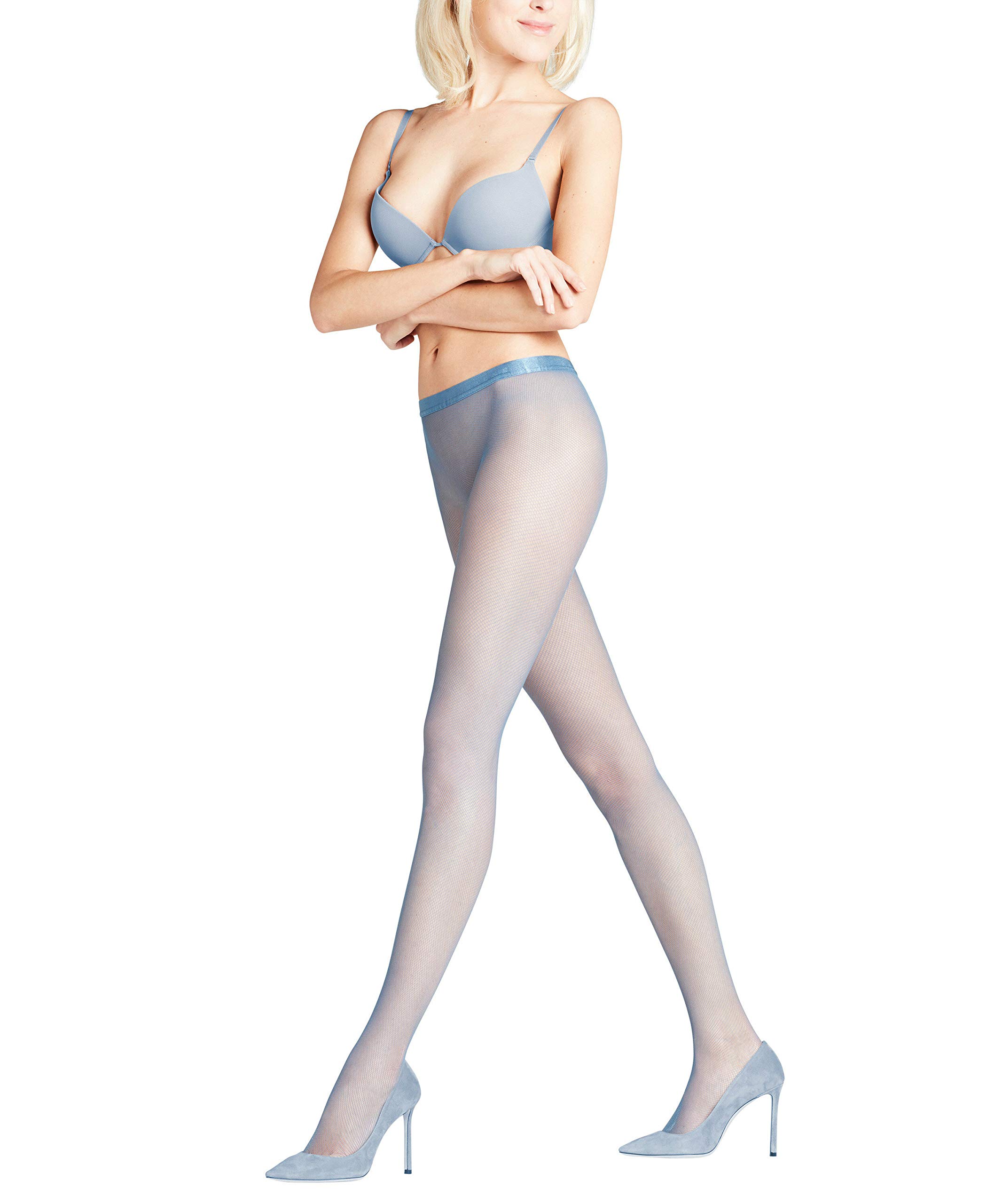 falke-net-strumpfhose-netzstrumpfhose-schwarz-transparent image 7