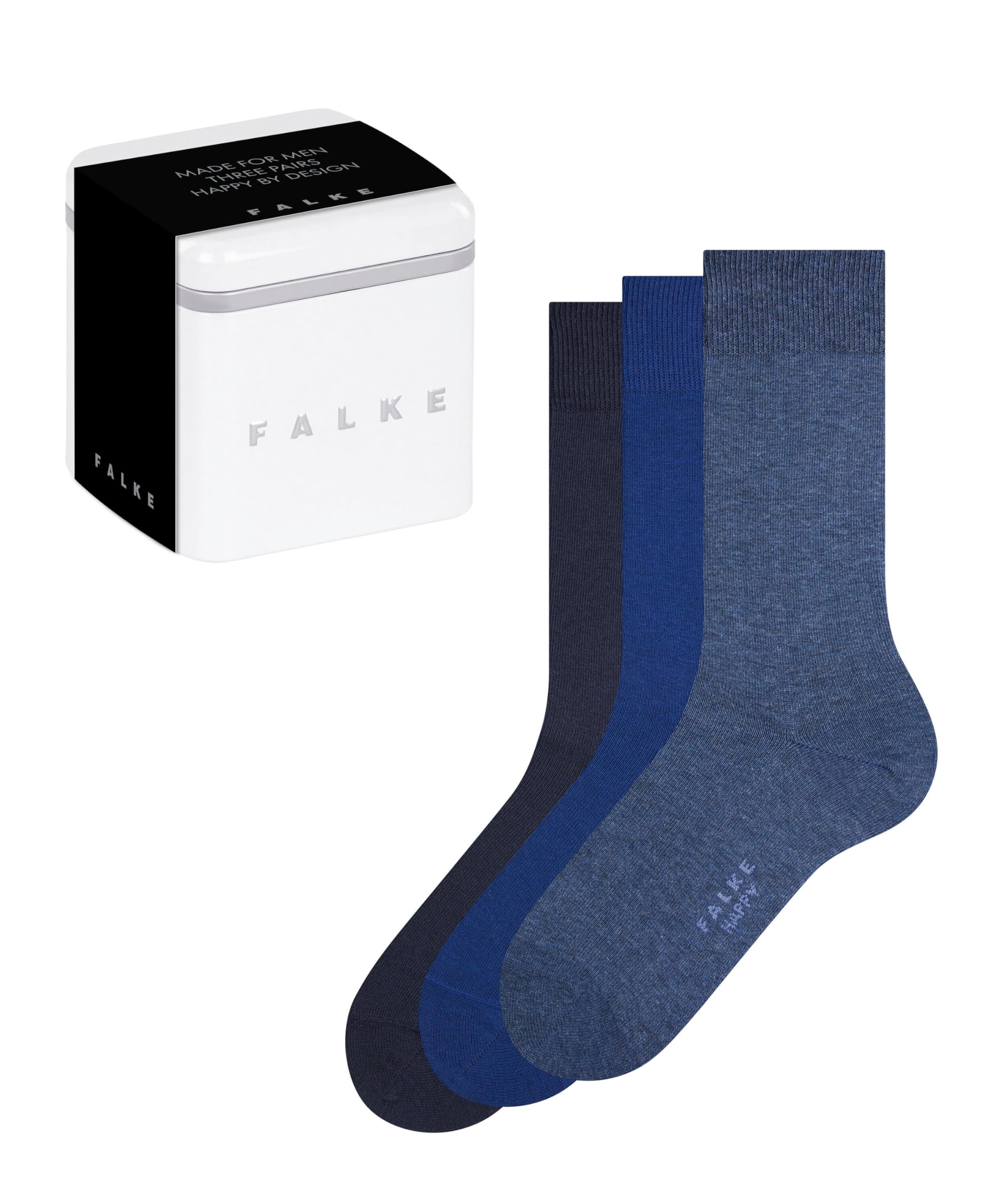 falke-happy-box-uni-herrensocken-baumwolle-3-paar-39-42 image 8