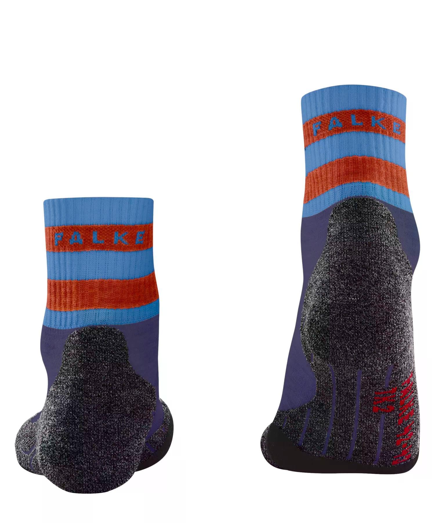 falke-tk2-short-wandersocken-damen-wolle-blau-1-paar image 2