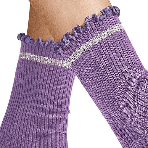 hudson-lovely-socken-damen-feine-rippe-verspieltes-b-ndchen image 4