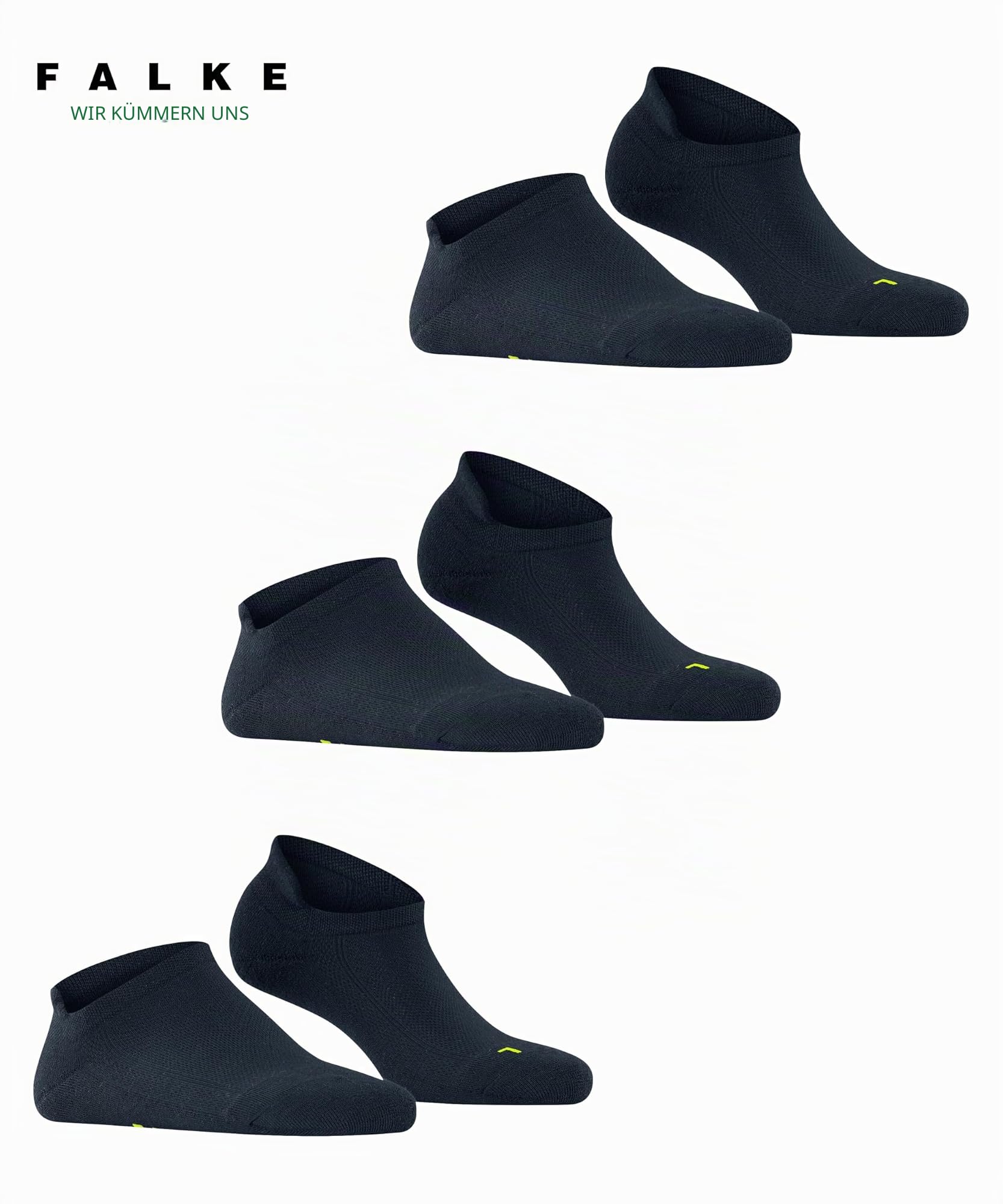 falke-cool-kick-sneaker-socken-3-pack-wei-leicht image 3