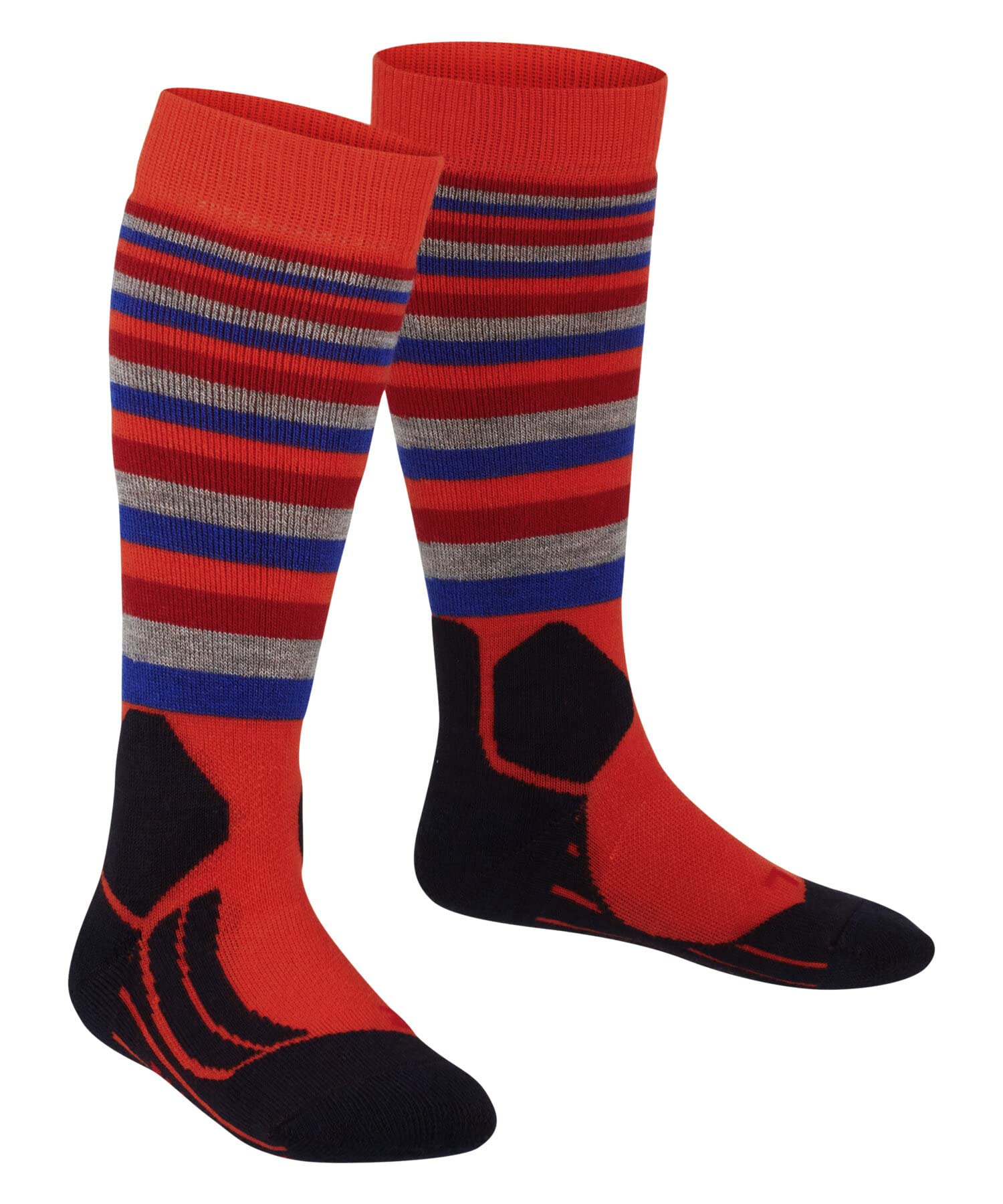 falke-sk2-stripes-skisocken-kinder-gelb-23-26-gepolstert image 6