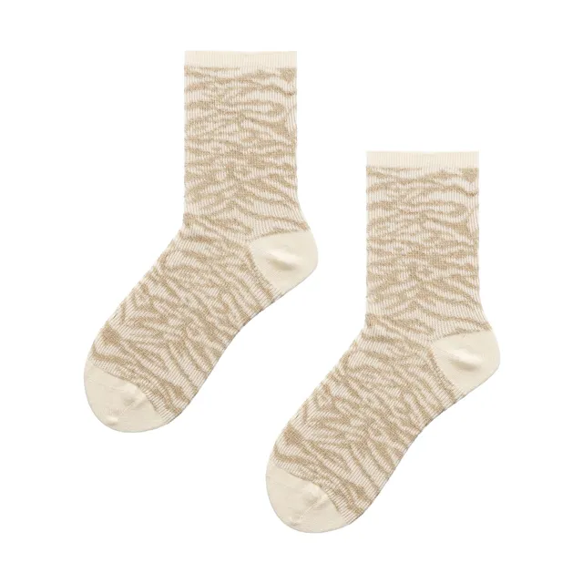 hudson-playful-tiger-damen-socken-autumn-white-35-38 image 1
