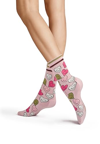 hudson-dear-damensocken-herz-deep-red-39-42 image 4