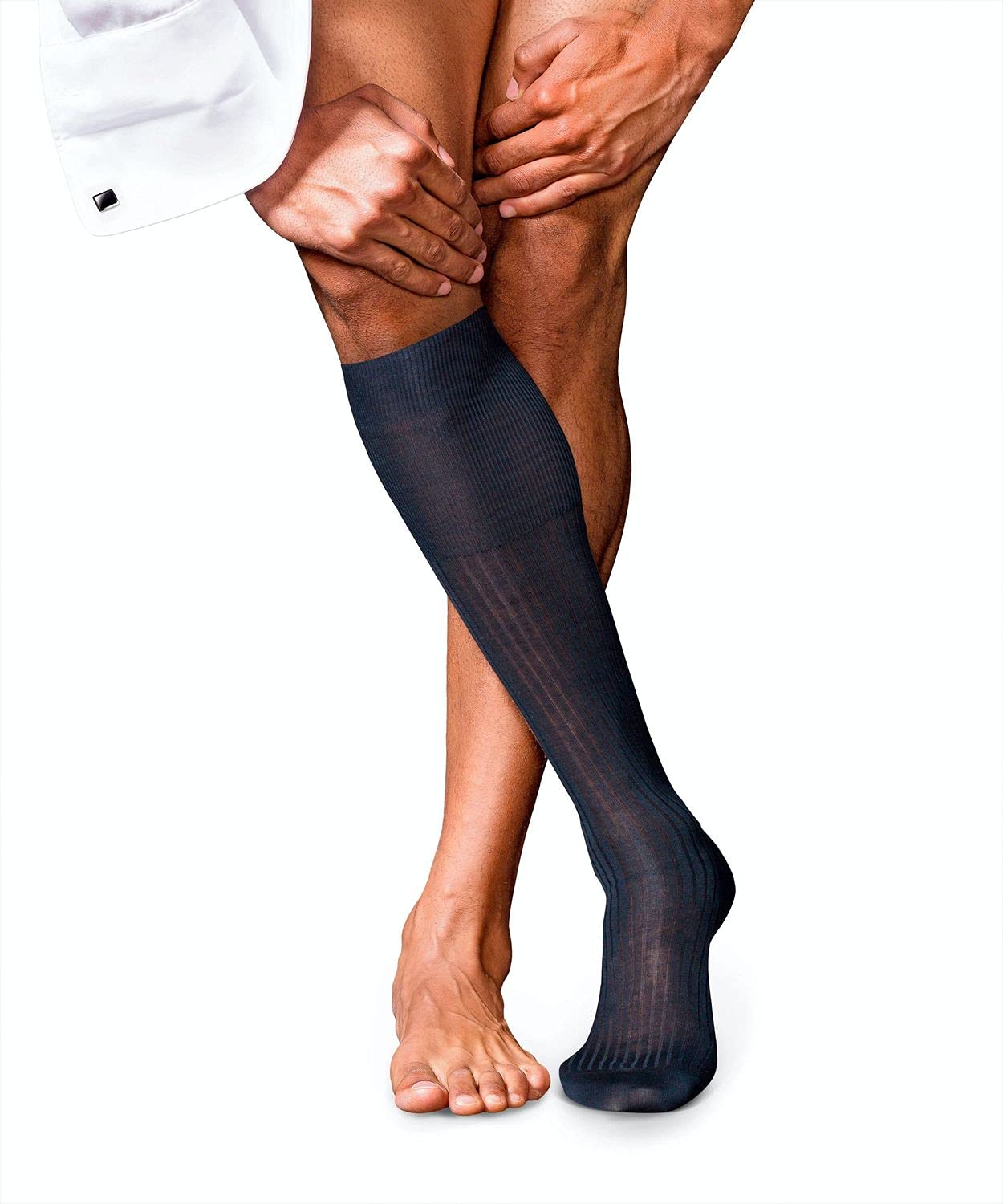 falke-no-10-herren-kniestr-mpfe-baumwolle-seidig image 6