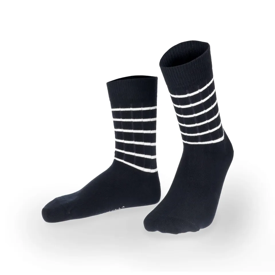 hudson-row-herren-socken-denim-blue-39-42 image 1