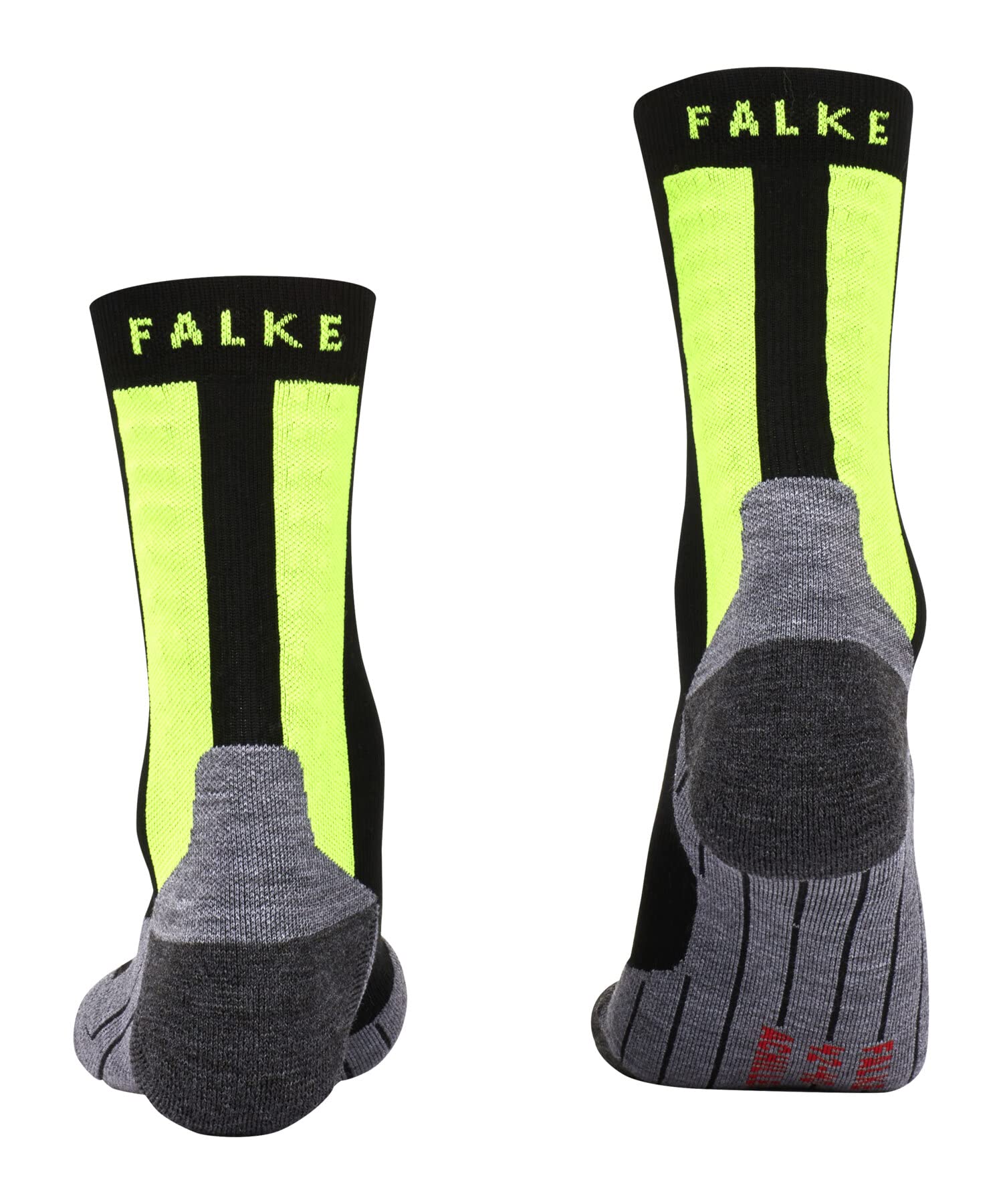 falke-achilles-herren-laufsocken-schwarz-1-paar-vegan image 2
