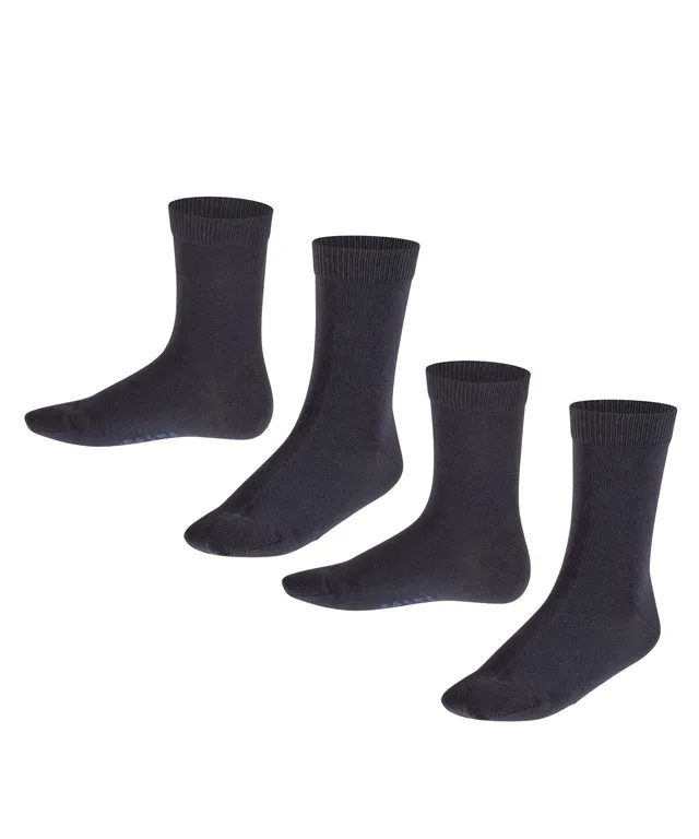 falke-happy-kinder-socken-2-pack-baumwolle-schwarz image 1