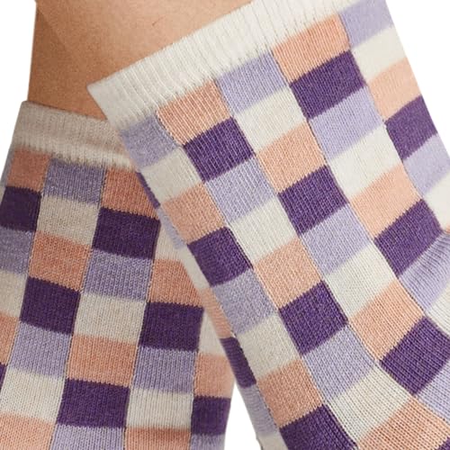 hudson-box-damen-kurzsocken-schachbrett-39-42-baumwolle image 8